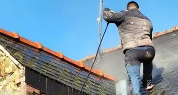 pose de gouttière Tresboeuf-5